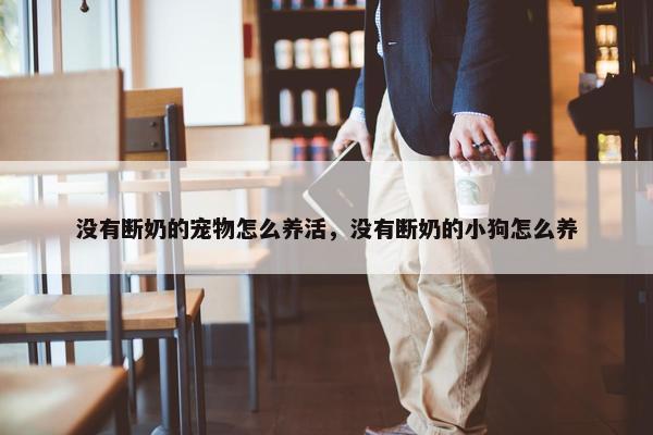 没有断奶的宠物怎么养活，没有断奶的小狗怎么养