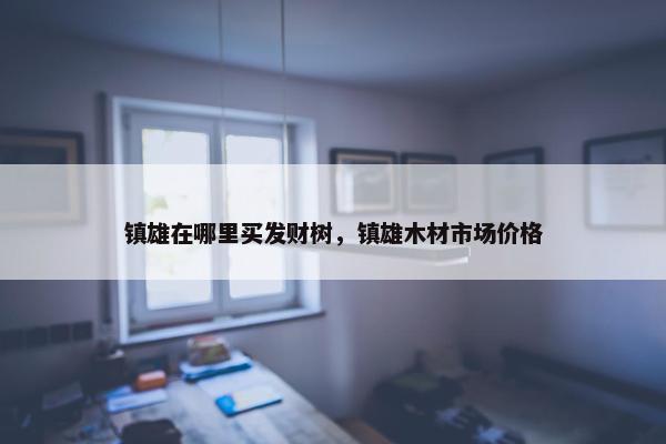 镇雄在哪里买发财树，镇雄木材市场价格