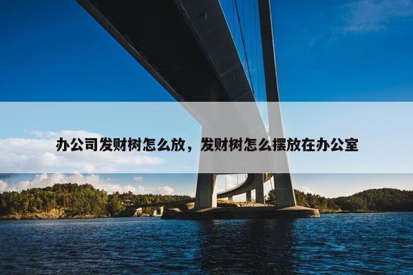 办公司发财树怎么放，发财树怎么摆放在办公室