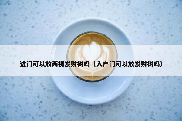 进门可以放两棵发财树吗（入户门可以放发财树吗）