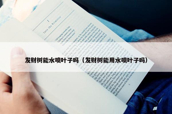 发财树能水喷叶子吗（发财树能用水喷叶子吗）