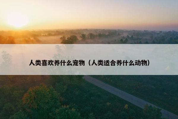 人类喜欢养什么宠物（人类适合养什么动物）