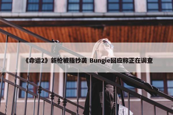 《命运2》新枪被指抄袭 Bungie回应称正在调查