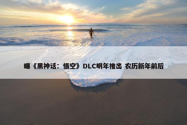 曝《黑神话：悟空》DLC明年推出 农历新年前后