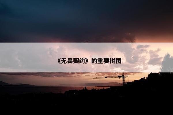 《无畏契约》的重要拼图