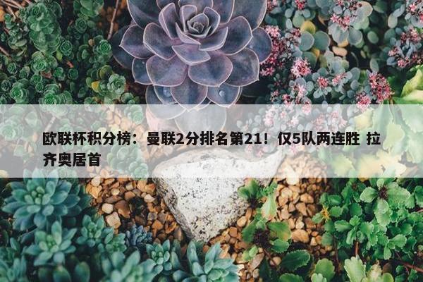 欧联杯积分榜：曼联2分排名第21！仅5队两连胜 拉齐奥居首