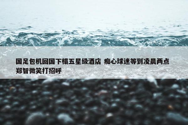 国足包机回国下榻五星级酒店 痴心球迷等到凌晨两点 郑智微笑打招呼