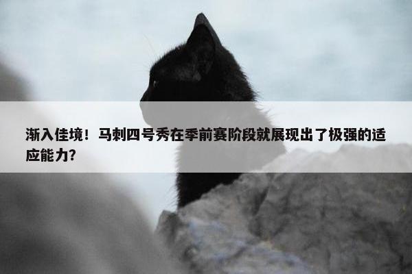 渐入佳境！马刺四号秀在季前赛阶段就展现出了极强的适应能力？