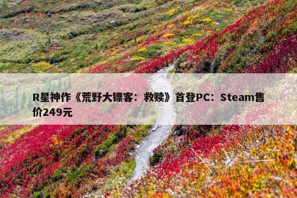 R星神作《荒野大镖客：救赎》首登PC：Steam售价249元