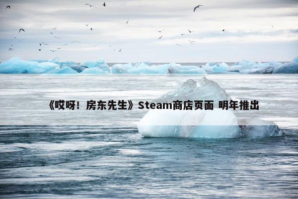 《哎呀！房东先生》Steam商店页面 明年推出