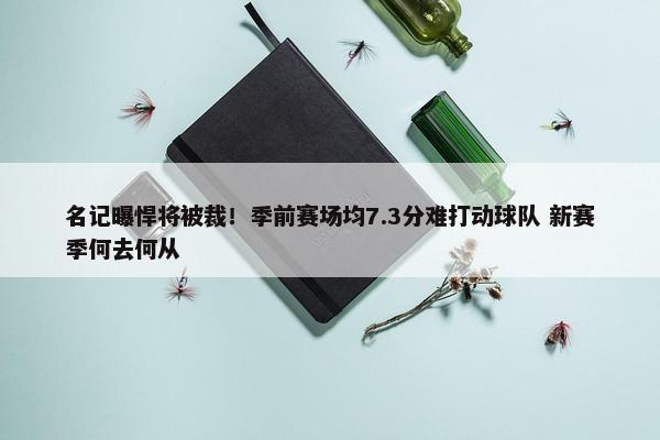 名记曝悍将被裁！季前赛场均7.3分难打动球队 新赛季何去何从