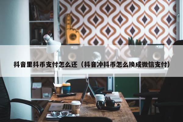 抖音里抖币支付怎么还（抖音冲抖币怎么换成微信支付）